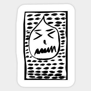 feeling bad Sticker